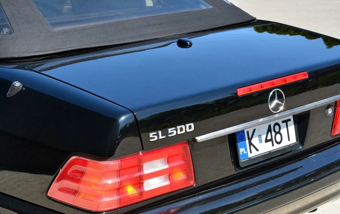 Mercedes-Benz SL cena 92900 przebieg: 117000, rok produkcji 2000 z Kraków małe 781